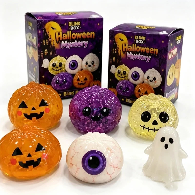 Spooky Glitter Squishy Fidget Toy