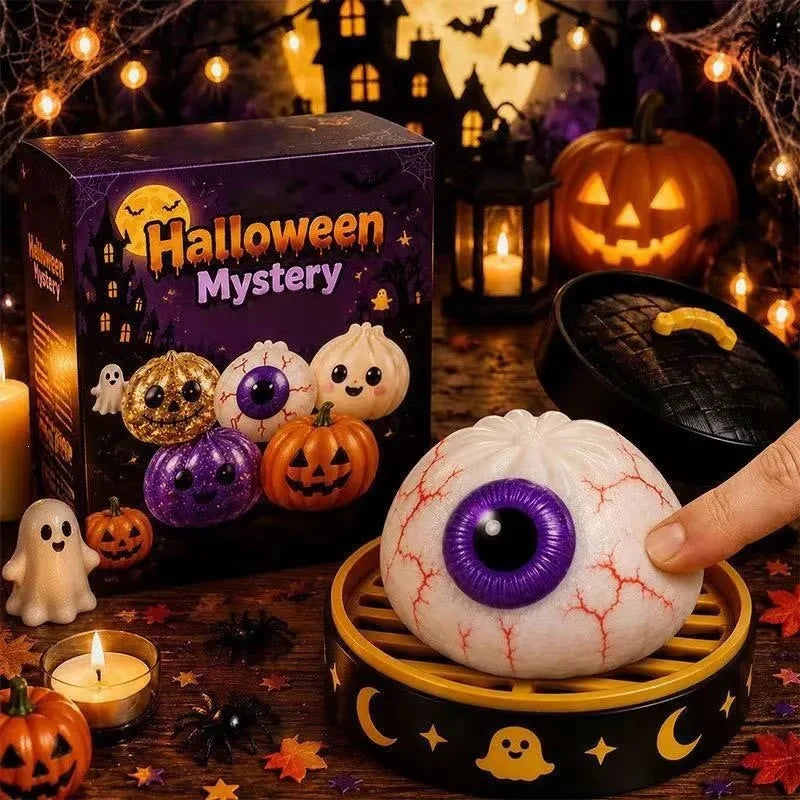 Spooky Glitter Squishy Fidget Toy