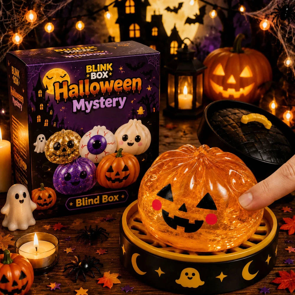 Spooky Glitter Squishy Fidget Toy