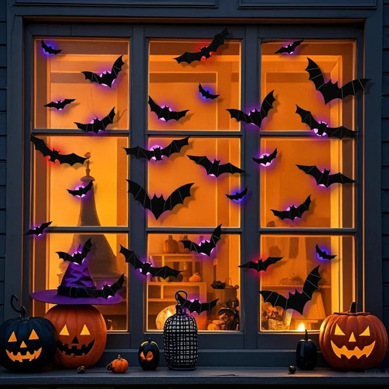 LED Halloween Wall Decals