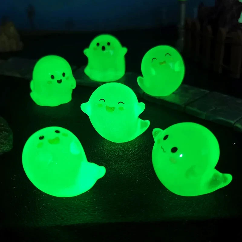 Luminous Mini Ghost Ornaments
