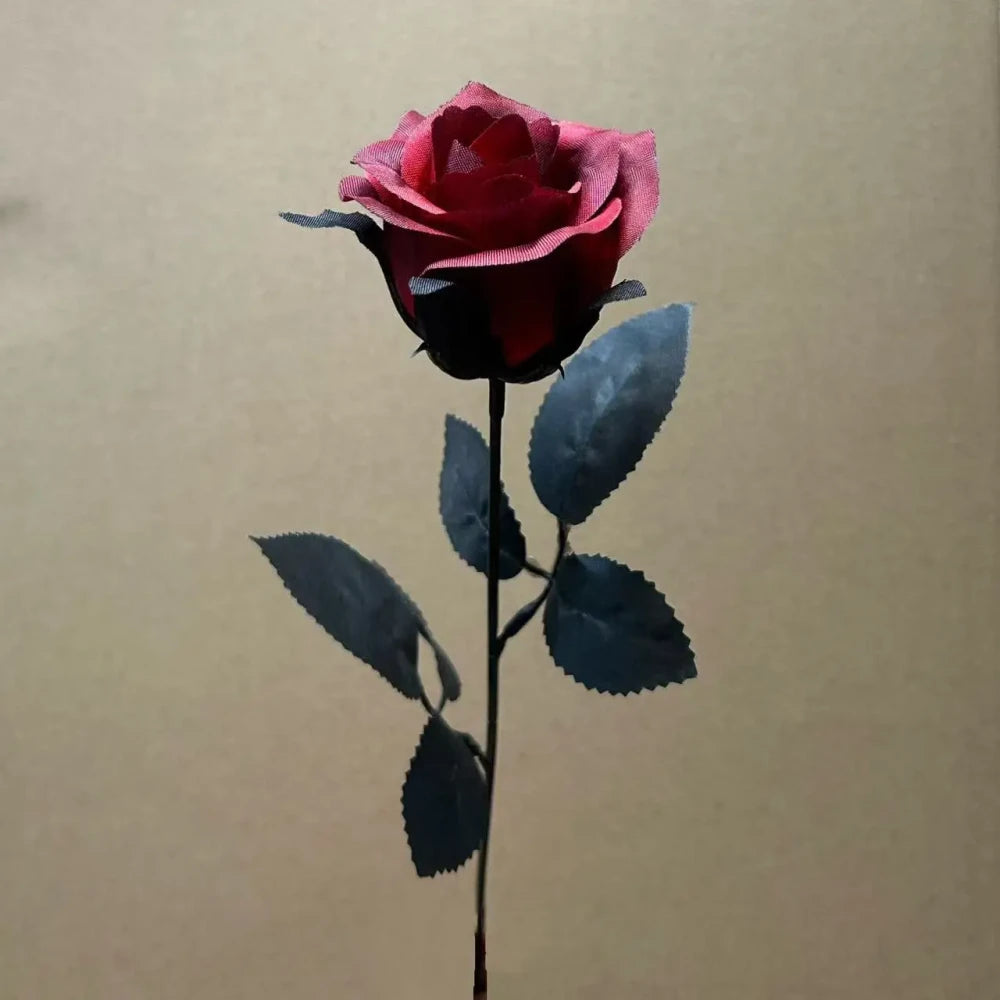 Artificial Black Rose Bouquet
