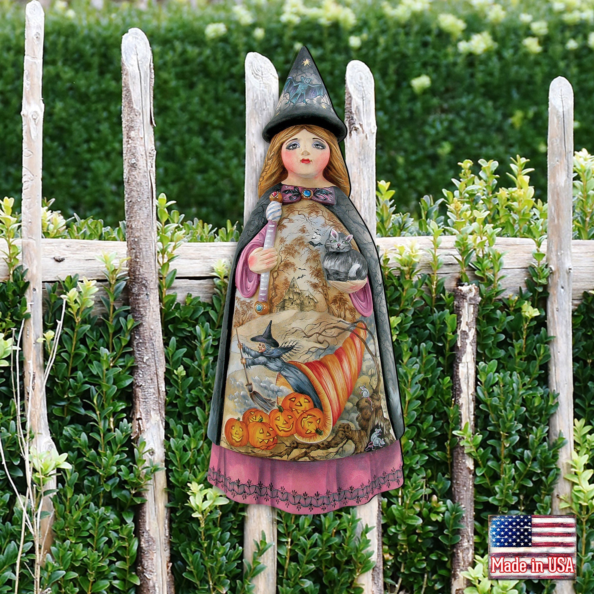Witch Halloween Door Decor by G. DeBrekht - Thanksgiving Halloween Decor - 8114170H