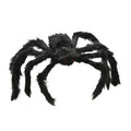 200cm Hairy Giant Spider Halloween Decoration Festival Prop Haunted House Party Indoor Outdoor Huges Black Spider Decor 2023 New